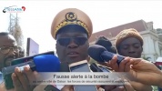 au centre ville de Dakar- les forces de sécurité rassurent et expliquent.mov