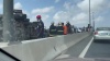 Autoroute de l’Avenir: un camion s’est renversé à hauteur de la foret classée de Mbao (Photo +vidéo)