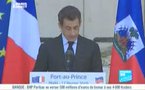 (Vidéo) Nicolas Sarkozy: "C'est aux Haïtiens de définir un véritable projet national"