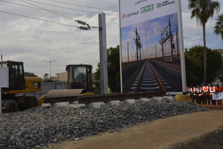 Images de la cérémonie de lancement du Projet Train Express Régional