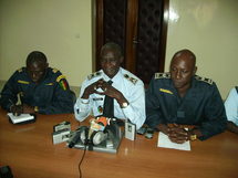 Des officiers de la police Sénégalaise