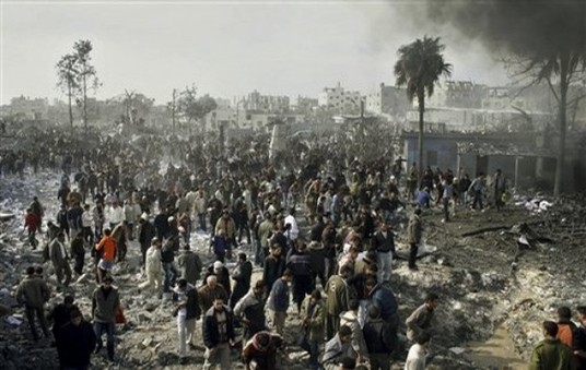 photos - Frappes israéliennes sur la Bande de Gaza: au moins 145 blessés, selon des sources palestiniennes