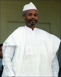 L'ancien président tchadien, Hissène Habré