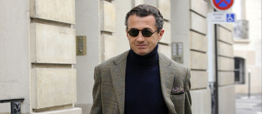 François Sarkozy, frère cadet du président de la République. Abaca