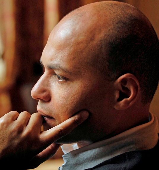 Le fils du chef de l'Etat sénégalais et candidat à la mairie de Dakar, Karim Wade