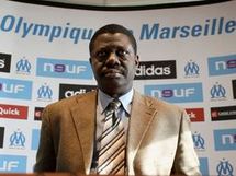 Le Franco sénégalais et président de l'OM, Pape Diouf (photo: sportweek.fr)