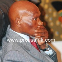 Le Secrétaire général du PDS, Abdoulaye Wade