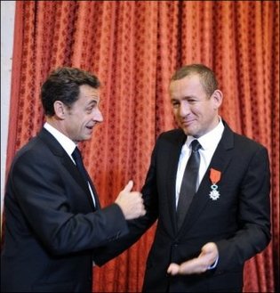 Sarkozy-Danny Boon: Le comique et le président