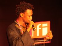 Le chanteur sénégalais Naby, Prix Découvertes RFI 2009