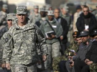 Le général Stanley McChrystal est satisfait de l'envoi de soldats américains supplémentaires en Afghanistan, REUTERS/Omar Sobhani