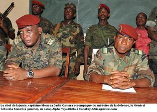 Ouagadougou:Vers un face-à-face entre le Capitaine Dadis et le Général Konaté?