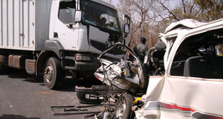 Grave accident entre Tamba-Kounguel: 11 nigérians perdent la vie et 4 blessés