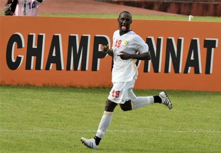 Le Sénégalais Alpha Oumar Sow lors du Chan 2009