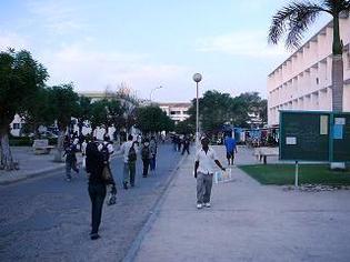 Reportage à l'Université de Dakar.