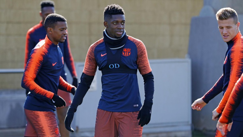 FC Barcelone : Dembele de retour dans le groupe