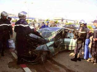 Les accidents de la circulation, première cause de décès chez les jeunes de 5 à 29 ans.