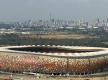 Le Soccer City Stadium de Johannesbourg (88 460 places).