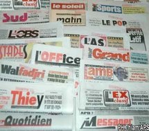 Un prochain ouvrage sur presse et politique au Sénégal.