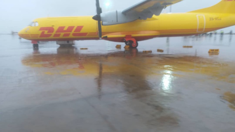 Images - L'AIBD inondée après les premières pluies à Dakar, Air Sénégal Sa enregistre des dégâts