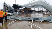 Images - L'AIBD inondée après les premières pluies à Dakar, Air Sénégal Sa enregistre des dégâts