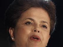 Dilma Rousseff, candidate du Parti des travailleurs a gagné le premier tour des présidentielles du Brésil, le 3 octobre 2010