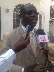 Le Président de la Fédération Sénégalaise de Football, Me Augustin Senghor