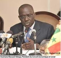 Ousmane Masseck Ndiaye, Président du CES