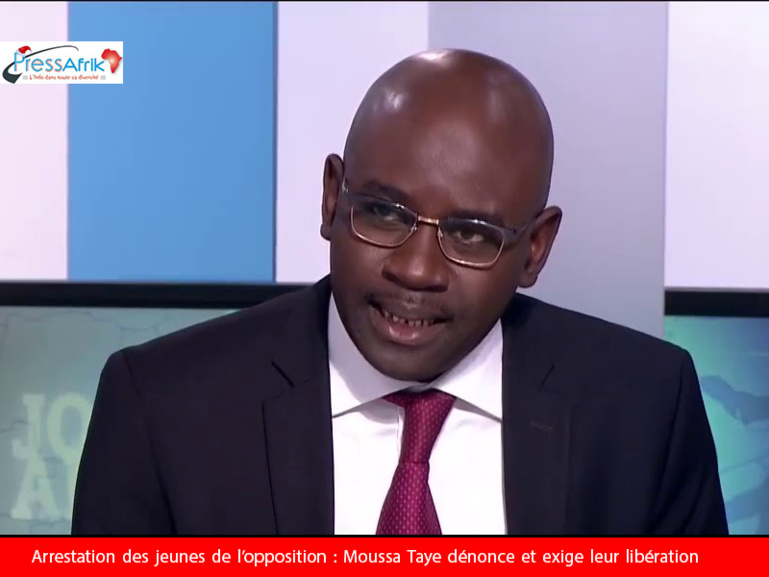 Arrestations des jeunes de l’opposition : Moussa Taye dénonce des pratiques stalinistes exige leur libération 