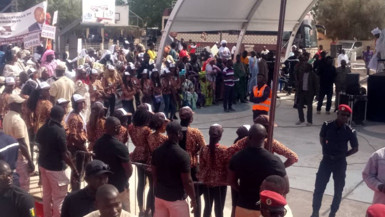 Macky Sall à Kébemer: les images du rassemblement