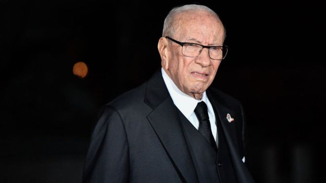 Le président tunisien Beji Caid Essebsi hospitalisé dans un "état critique"