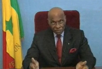 Audio - Intégralité du discours à la nation du chef de l'Etat, Abdoulaye Wade