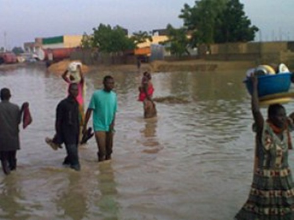 Fortes pluies à Sédhiou: plusieurs maisons sous les eaux