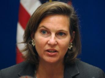 Victoria Nuland, la porte-parole du Département d'Etat des Etats-Unis AFP PHOTO/MASSOUD Hossaini