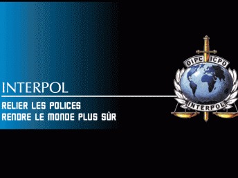 Logo d'Interpol qui inaugure ce 7 juillet un bureau pour l’Afrique de l’Ouest à Abidjan. www.interpol.int