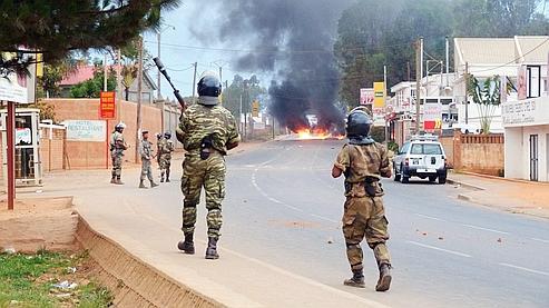 Madagascar: mutinerie sur une base proche de l'aéroport