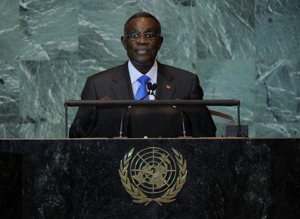 Décès brusque du Président Ghanéen John Atta Mills