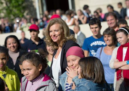 Valérie Trierweiler aux journées du patrimoine : opération séduction à l'Elysée