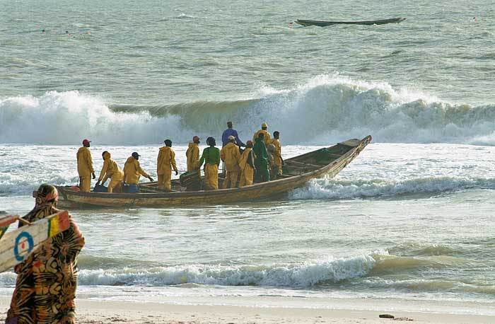 Des pêcheurs sénégalais  à  bout face aux agissements des Bissau guinéens