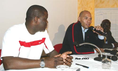 Rencontre entre Karim WADE et Abdoulaye BALDE