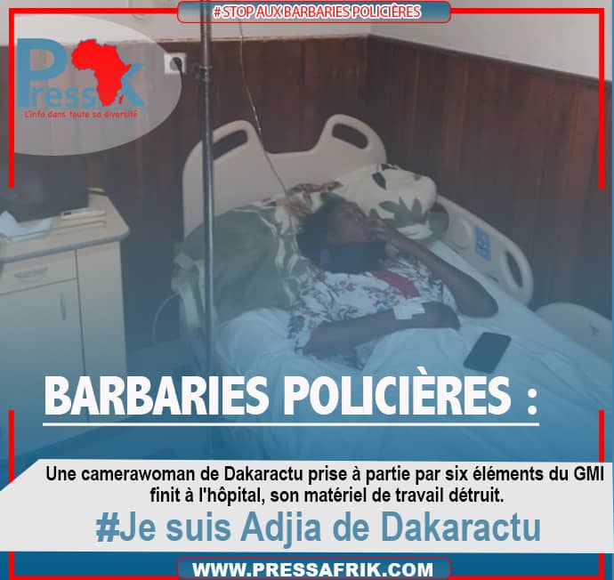 Violence policière sur la reporter de Dakar Actu: les organisations de la presse reçues ce mercredi par Aly Ngouille Ndiaye