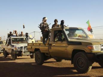 Soldats du MNLA à Kidal le 4 février 2013. REUTERS/Cheick Diouara