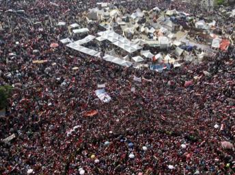 Manifestation place Tahrir, au Caire, Egypte. REUTERS/Mohamed Abd El Ghany