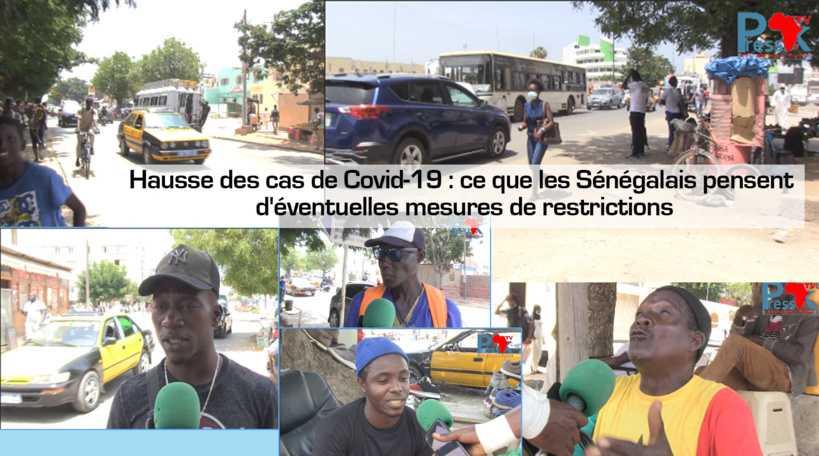 Hausse des cas de Covid-19 : Ce que les Sénégalais pensent d'éventuelles mesures de restrictions