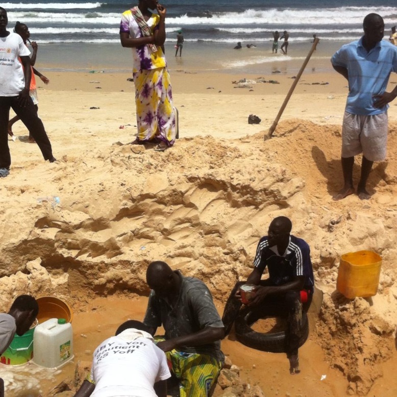 Yoff: Baye Laye répond à l'appel "EAU secours" des populations