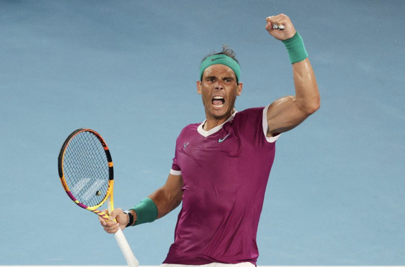 Rafael Nadal, vainqueur de l'Open d'Australie, remporte son 21e Majeur, record absolu