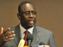 Le président sénégalais Macky Sall (notre photo) est ciblé par Simon. RFI