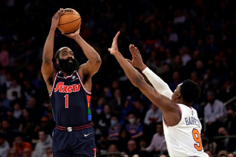 NBA: Harden et les Sixers poursuivent leur marche en avant