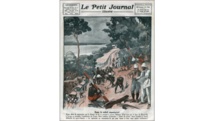 ouverture du «Petit Journal Illustré» (1924) sur la construction de la ligne de chemin de fer «Congo-Océan». Getty Images/UIG/Leemage