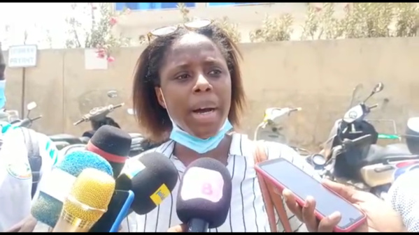 Palais de Justice: Gabrielle Kane accompagne Adji Sarr et charge Sonko