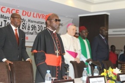 Le Cardinal Sarr préside la journée Caritas à la paroisse Sainte Thérèse, le dimanche 16 mars